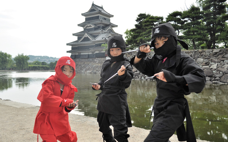 忍者コスチューム こども Have Fun In Matsumoto