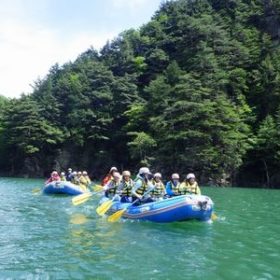 梓湖ラフトツーリング